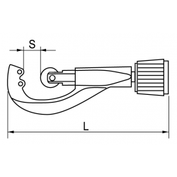 Obcinak do rur Ø 3-35 mm 321361 IRIMO