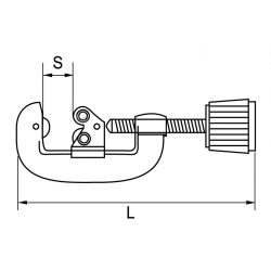 Obcinak do rur Ø 3-30 mm 321281 IRIMO