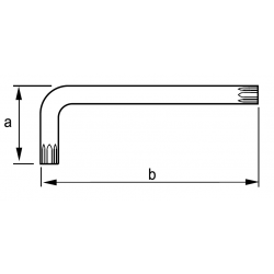 Klucz imbusowy Torx T27 457271 IRIMO