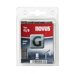 Zszywki typ G 11/8 opak. 1200 szt. 042-0385 NOVUS