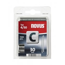 Zszywki typ C 4/30 opak. 1100 szt. 042-0461 NOVUS