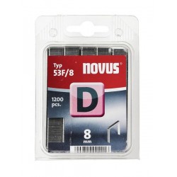 Zszywki typ D 53F/8 opak. 1200 szt. 042-0375 NOVUS