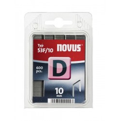 Zszywki typ D 53F/10 opak. 600 szt. 042-0376 NOVUS