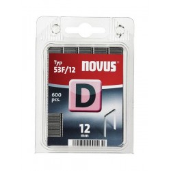 Zszywki typ D 53F/12 opak. 600 szt. 042-0377 NOVUS