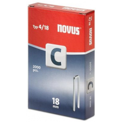 Zszywki typ C 4/15 opak. 2000 szt. 042-0594 NOVUS