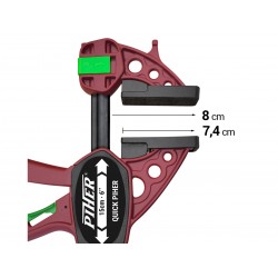 Ścisk automatyczny 150 mm Quick Piher 52615 PIHER