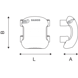 Nakolanniki ochraniacze 4750-KP-1 BAHCO