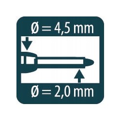 Marker pernamentny niebieski INK 150/41 PICA