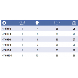 Bit 5/16'' imbusowy HEX 10 x 36 mm 470-H10-1 IRIMO
