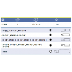 Wkrętak udarowy na bity 5/16'' 471011 IRIMO