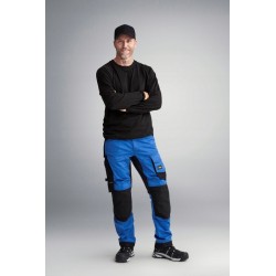 Spodnie 6341 robocze stretch AllroundWork rozm. 44 kolor true blue/black 63415604044 SNICKERS WORKWEAR