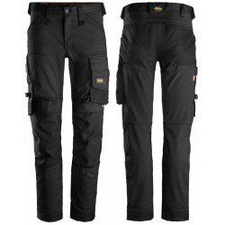 Spodnie 6341 robocze stretch AllroundWork rozm. 44 kolor black/black 63410404044 SNICKERS WORKWEAR