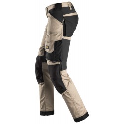 Spodnie 6341 robocze stretch AllroundWork rozm. 44 kolor khaki/black 63412004044 SNICKERS WORKWEAR