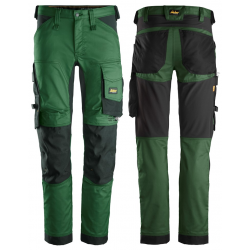 Spodnie 6341 robocze stretch AllroundWork rozm. 44 kolor forest green/black 63413904044 SNICKERS WORKWEAR