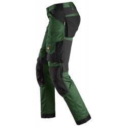 Spodnie 6341 robocze stretch AllroundWork rozm. 44 kolor forest green/black 63413904044 SNICKERS WORKWEAR