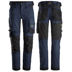 Spodnie 6341 robocze stretch AllroundWork rozm. 44 kolor navy/black 63419504044 SNICKERS WORKWEAR