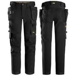 Spodnie 6275 robocze stretch AllroundWork rozm. 44 kolor black/black 62750404044 SNICKERS WORKWEAR