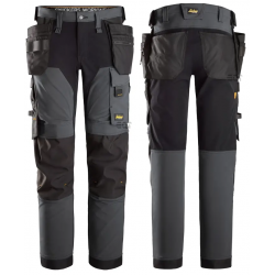 Spodnie 6275 robocze stretch AllroundWork rozm. 44 kolor steel grey/black 62755804044 SNICKERS WORKWEAR