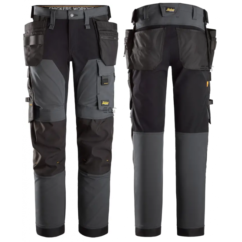 Spodnie 6275 robocze stretch AllroundWork rozm. 44 kolor steel grey/black 62755804044 SNICKERS WORKWEAR Bahcocentrum.pl