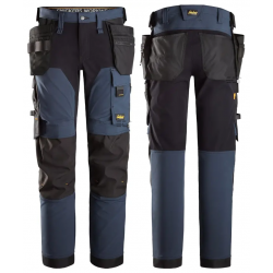 Spodnie 6275 robocze stretch AllroundWork rozm. 44 kolor navy/black 62759504044 SNICKERS WORKWEAR