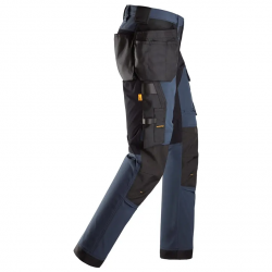 Spodnie 6275 robocze stretch AllroundWork rozm. 44 kolor navy/black 62759504044 SNICKERS WORKWEAR