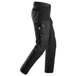 Spodnie 6375 robocze stretch AllroundWork rozm. 52 kolor black/black 63750404052 SNICKERS WORKWEAR