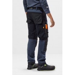 Spodnie 6375 robocze stretch AllroundWork rozm. 48 kolor navy/black 63759504048 SNICKERS WORKWEAR