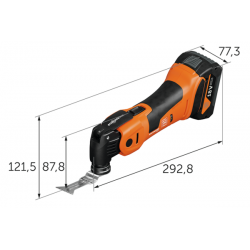 Urządzenie wielofunkcyjne MULTIMASTER AMM 700 MAX TOP AS 71293663000 FEIN