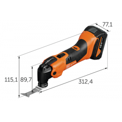 Urządzenie wielofunkcyjne MULTIMASTER AMM 500 PLUS AS 71293862000 FEIN