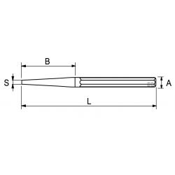 Wybijak Ø 3 x 120 mm 514-003-1 IRIMO