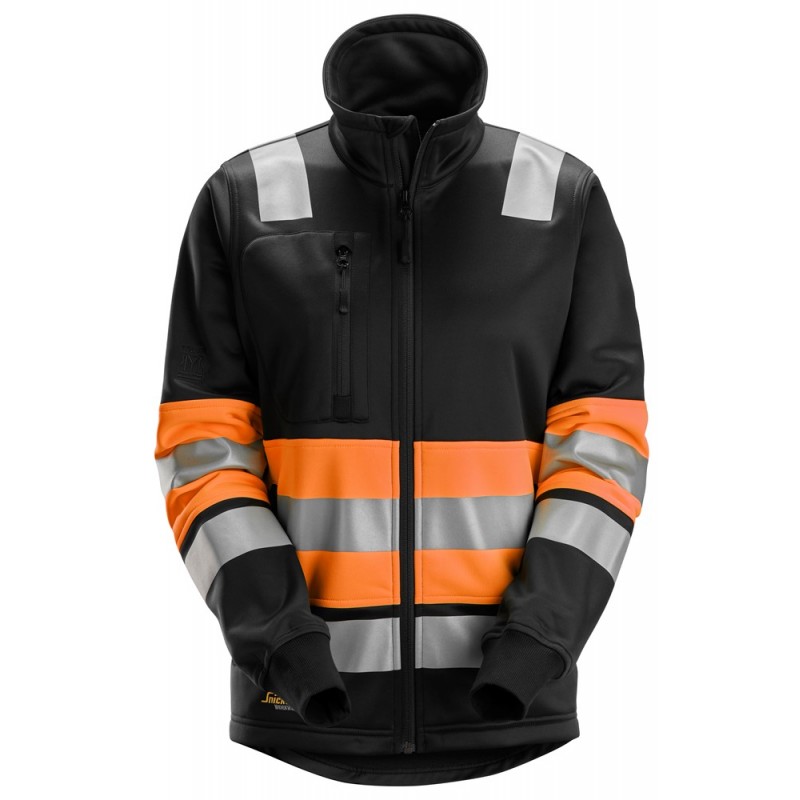 Kurtka 8077 damska odblaskowa na suwak rozm. XS kolor high vis orange/black 80775504003 SNICKERS WORKWEAR Bahcocentrum.pl