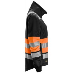 Kurtka 8077 damska odblaskowa na suwak rozm. XS kolor high vis orange/black 80775504003 SNICKERS WORKWEAR