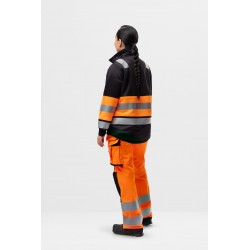 Kurtka 8077 damska odblaskowa na suwak rozm. XS kolor high vis orange/black 80775504003 SNICKERS WORKWEAR