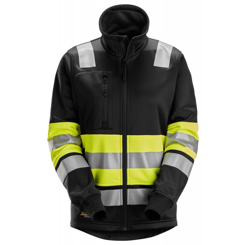 Kurtka 8077 damska odblaskowa na suwak rozm. XS kolor high vis yellow/black 80776604003 SNICKERS WORKWEAR Bahcocentrum.pl