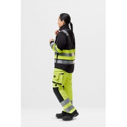 Kurtka 8077 damska odblaskowa na suwak rozm. XS kolor high vis yellow/black 80776604003 SNICKERS WORKWEAR