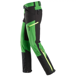 Spodnie 6948 softshell stretch FlexiWork rozm. 44 kolor apple green/black 69483704044 SNICKERS WORKWEAR