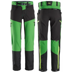 Spodnie 6948 softshell stretch FlexiWork rozm. 44 kolor apple green/black 69483704044 SNICKERS WORKWEAR