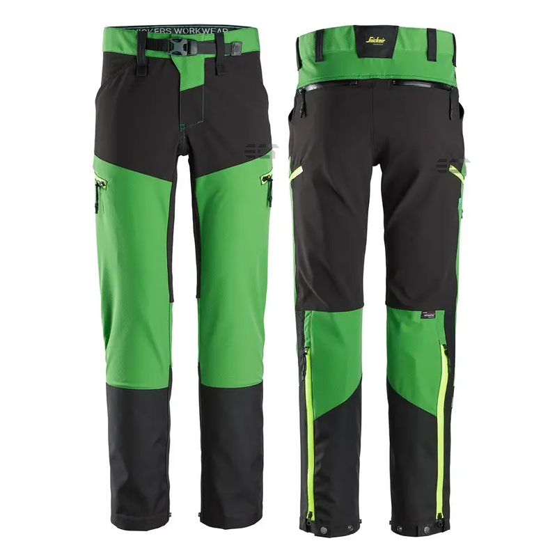 Spodnie 6948 softshell stretch FlexiWork rozm. 44 kolor apple green/black 69483704044 SNICKERS WORKWEAR Bahcocentrum.pl