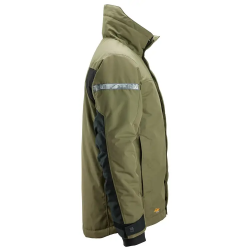 Kurtka 1100 ocieplana 37.5® AllroundWork rozm. M kolor khaki green/black 11003104005 SNICKERS WORKWEAR