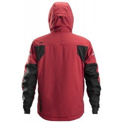 Kurtka 1102 przeciwdeszczowa ocieplana 37.5® AllroundWork rozm. XXL kolor chili red/black 11021604008 SNICKERS WORKWEAR