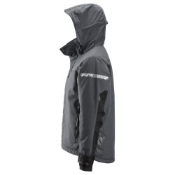 Kurtka 1102 przeciwdeszczowa ocieplana 37.5® AllroundWork rozm. XL kolor steel grey/black 11025804007 SNICKERS WORKWEAR