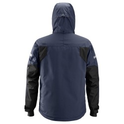 Kurtka 1102 przeciwdeszczowa ocieplana 37.5® AllroundWork rozm. XS kolor navy/black 11029504003 SNICKERS WORKWEAR