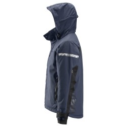 Kurtka 1102 przeciwdeszczowa ocieplana 37.5® AllroundWork rozm. XS kolor navy/black 11029504003 SNICKERS WORKWEAR