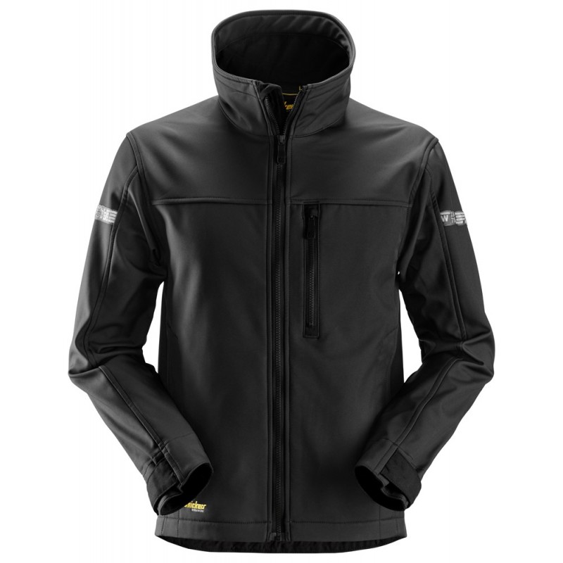 Kurtka 1200 softshell AllroundWork rozm. XS kolor black/black 12000404003 SNICKERS WORKWEAR Bahcocentrum.pl