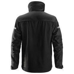 Kurtka 1200 softshell AllroundWork rozm. XS kolor black/black 12000404003 SNICKERS WORKWEAR