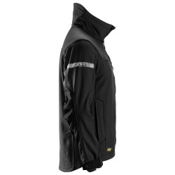 Kurtka 1200 softshell AllroundWork rozm. XS kolor black/black 12000404003 SNICKERS WORKWEAR