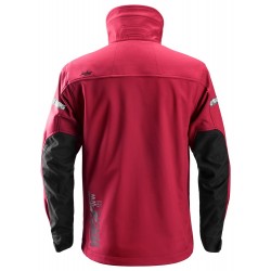 Kurtka 1200 softshell AllroundWork rozm. S kolor chili red/black 12001604004 SNICKERS WORKWEAR