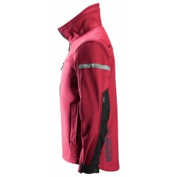 Kurtka 1200 softshell AllroundWork rozm. S kolor chili red/black 12001604004 SNICKERS WORKWEAR