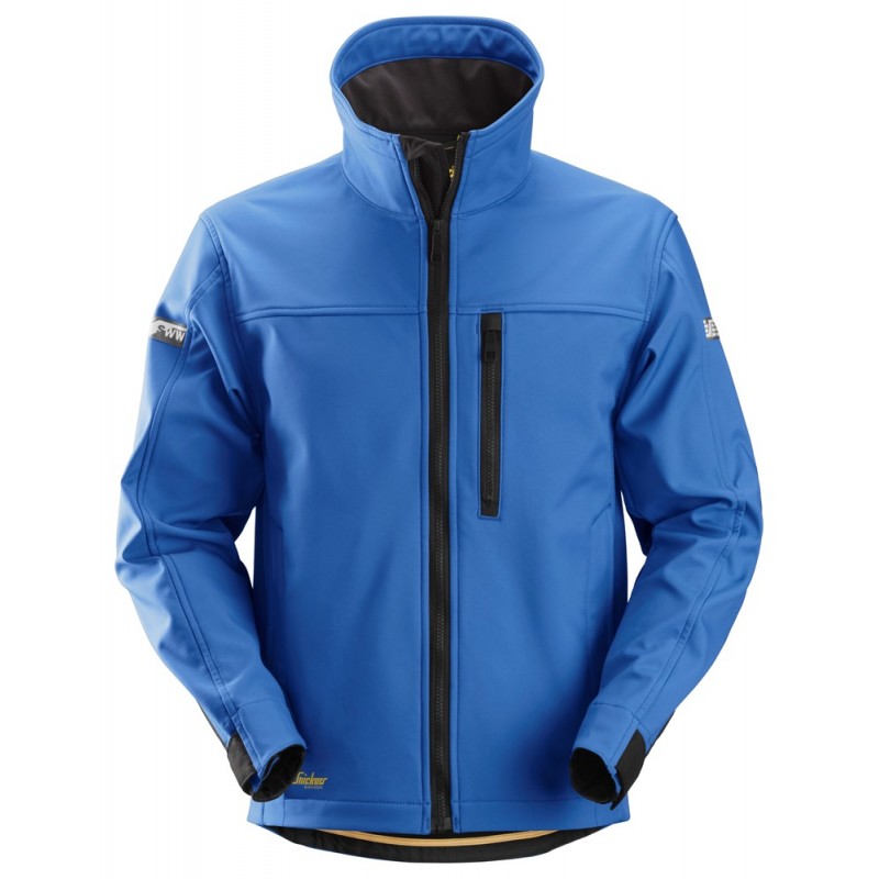 Kurtka 1200 softshell AllroundWork rozm. XS kolor true blue/black 12005604003 SNICKERS WORKWEAR Bahcocentrum.pl