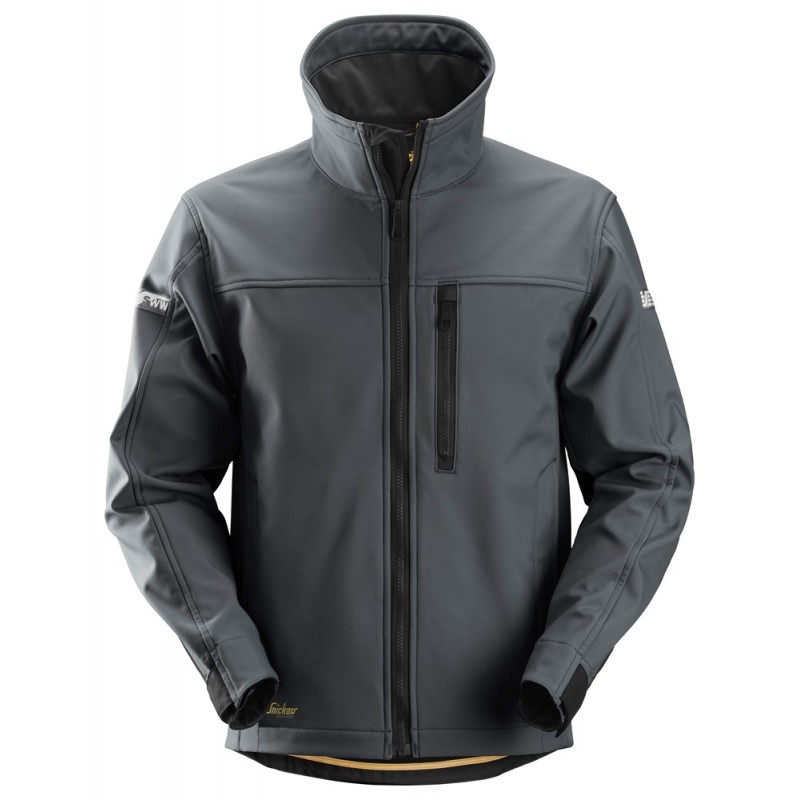 Kurtka 1200 softshell AllroundWork rozm. XS kolor steel grey/black 12005804003 SNICKERS WORKWEAR Bahcocentrum.pl